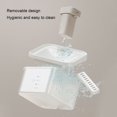 thumbnail image 4 of Alimentador de agua para perros y gatos bandeja flotante dispensador automático de agua para mascotas filtración circular sensor infrarrojo a prueba de salpicaduras para el ANGGREK Otros, 4 of 8