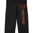 thumbnail image 2 of Twin Peaks 1990 Men's Black Sleep Pants-Small, 2 of 7