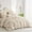 Multicolor, variant on 3PCS Bohemian high-endDiamond-shaped gridPlain pleated fabricBedding set(1 blanket + 2 pillowcases, excluding the pillow cores)