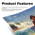 thumbnail image 2 of Surfing in Summer Inserts Set - 2-Pack Decorative Pillows with Unique Patterns for Throw Pillow Covers for Home Decor, Sofa, Bed - Available in 16x16, 18x18 & 20x20, 2 of 6