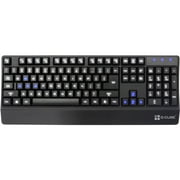 A4tech GKL-58 G-Cube Illuminate Light Gaming Computer Keyboard, Blue & White