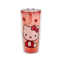Sanrio Hello Kitty Pumpkin Spice Travel Tumbler w/ Slide Close Lid | 20 Ounces