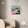 thumbnail image 4 of Kitty Glam Drink in Greece Canvas Print Cats Wall Art by Art Remedy, Gallery Wrapped, 16 x 16, 4 of 6