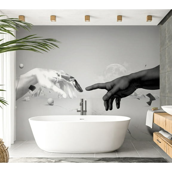 Tiptophomedecor Abstract Wallpaper Wall Mural - Intergalactic Touch