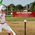 thumbnail image 5 of Sport Baseball Reduced Impact Baseball 10Inch Adult Youth Soft for Game Competition Pitching Catching Training, 5 of 9