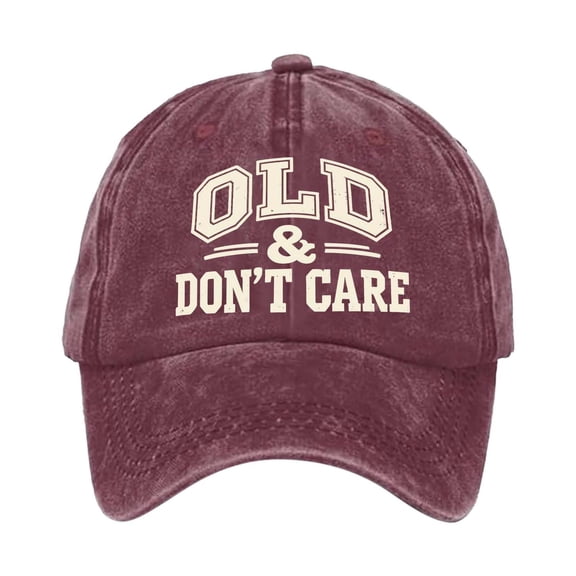 WMNTST Womens Baseball Caps Washed Cap With Letter Printed Design Curved Brim Outdoor Sports And Daily Hat