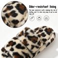 thumbnail image 3 of CHICVOMEY Women's Fuzzy Open Toe Slippers Indoor House Shoes Anti-Slip Breathable Fluffy House Slippers, 3 of 9