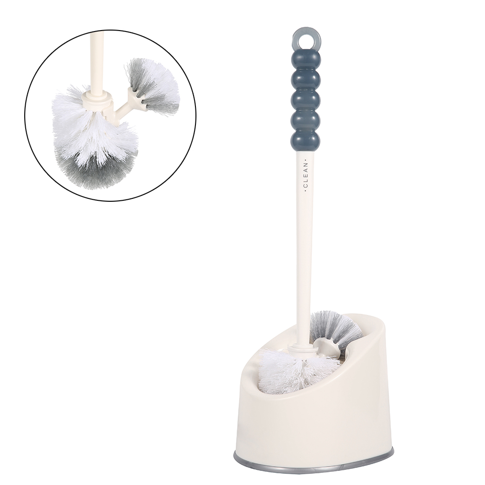 HOTBEST Toilet Brush Toilet Cleaning Tool Single/double Brush Head