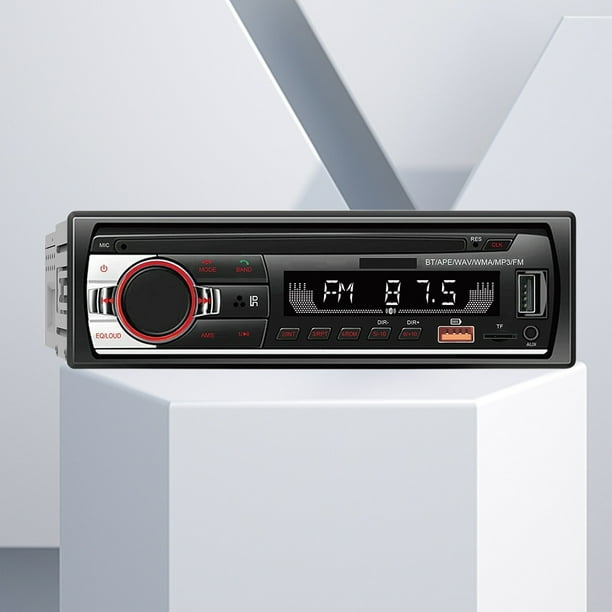 Reproductor MP3 para coche de 12V llamada con manos libres Radio Digital compatible con Bluetooth pantalla LCD Likrtyny Para estrenar