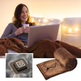 thumbnail image 2 of Electric Heated Blanket 63*31.5Inch Soft Flannel Winter Body Warmer Usb Charge, 2 of 5