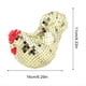 thumbnail image 2 of Figura de Pollo de Acrílico con Forma de Bola de Espejo, Reflectante, Coleccionable, para Baile, Decoración de Boda, Acción de Gracias B, 2 of 5