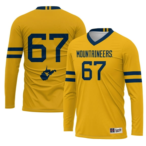 Unisex GameDay Greats #1 Gold West Virginia Mountaineers Lightweight Volleyball Jersey
