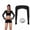 Black, variant on Women's UV Protection Bolero Shrug Cooling Arm Sleeves Cropped Athletic Cover Up with Thumb Hole Breathable Stretchy for Running Tennis Sports Free Size