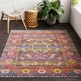 thumbnail image 2 of Surya Aura Silk ASK-2301 Floral Indoor Area Rug, 2 of 7