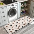 thumbnail image 3 of White Chicken Heart Pattern Kitchen Rug Mat,Kitchen Runner Rugs Non Skid Washable,Decorative Kitchen Floor Mats for Kitchen,Sink,Laundry,17"x47.2", 3 of 7