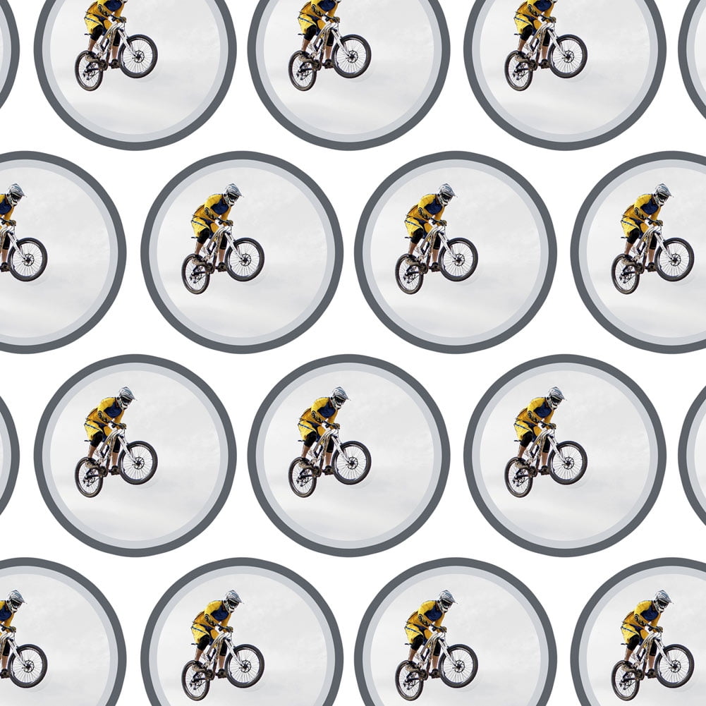 Bike Bicycle Gift Wrapping Paper 
