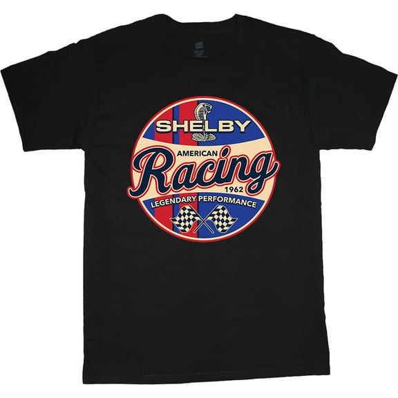 Ford Mustang Shelby Racing T-shirt Mens Graphic Tees Clothing Apparel