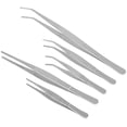 thumbnail image 2 of HERFIER 5pcs Stainless Steel Tweezers Succulent Gardening DIY Tool Gardening Accessory 9.83x0.47x0.47in, 2 of 8