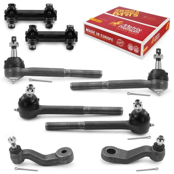 Metrix Premium Chassis Parts - 8 PC Front End Suspension Kit Fits 02-06 Chevrolet Avalanche 2500, 05-06 GMC Sierra 1500 HD, Replacement ES2004S, ES2836RL, ES2837RL, K6335, K6447