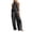 Dark Gray, variant on Womens Sets 2 Piece Outfits Summer Trendy Halter Sleeveless Tops & Wide Leg Pants Casual Going Out Matching Set