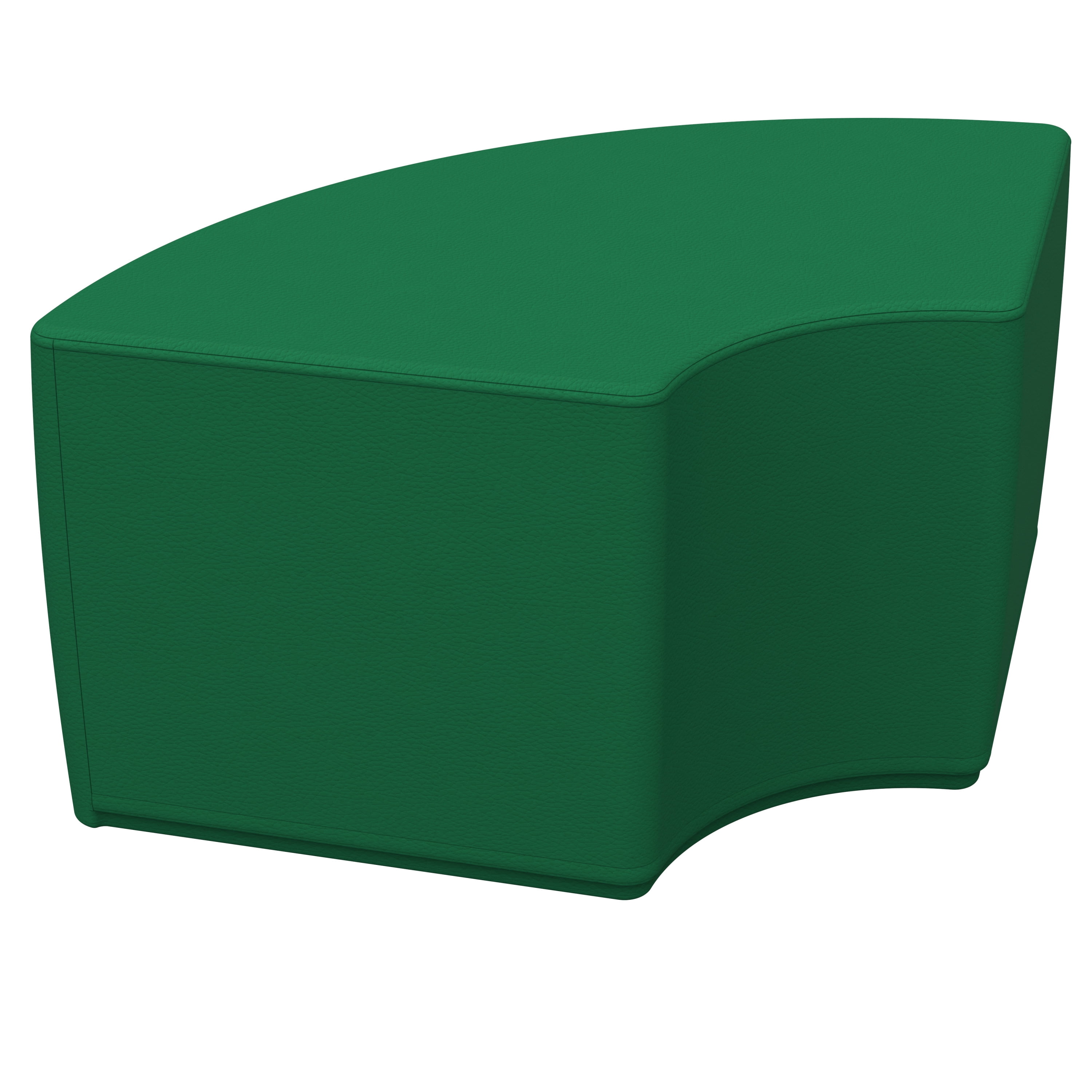 SoftZone® Quarter Circle Ottoman Standard - Green - Walmart.com