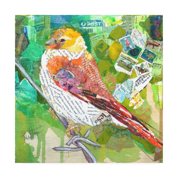Trademark Fine Art 'Signs of Spring IV' Canvas Art by Elizabeth St. Hilaire