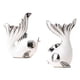 thumbnail image 5 of 2 piezas de macetas decorativas para fotos, estatuas de peces, esculturas de peces para plata, 5 of 9