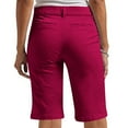 thumbnail image 5 of LLYWEY Women Bermuda Shorts with Pockets New & Trending Summer Casual Chino Shorts Comfy Breathable Stretch Walking Straight Leg Short Pants, 5 of 9