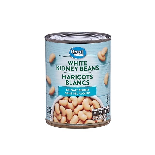 Great Value No Salt White Kidney Beans
