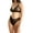 Black, variant on Lingerie Lotus Bralette Bra - 0240810 (Hot Pink, Medium)