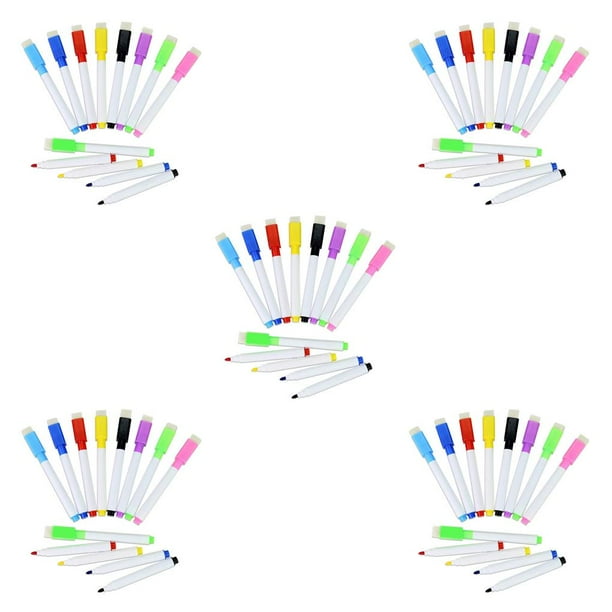 Tholdsy White Board Stationery Greasy Professional Dry Tools Pens Marking Markers Practical Painting Drawing Office Home Erase Baby Type2