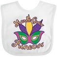 thumbnail image 3 of Inktastic Mardi Gras Princess Girls Baby Bib, 3 of 4