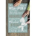thumbnail image 3 of Cape May, New Jersey, Mermaid Typography (19x27 inches, Premium 500 Piece Jigsaw Puzzle for Adults and Family, Made in USA), 3 of 4