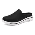 thumbnail image 3 of Men's Knit Mule Slippers | Breathable, Non-Slip Soft Sole | Perfect for Outdoor & Home Use, 3 of 7
