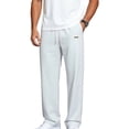 thumbnail image 4 of Afuyipoi Mens Track Pants Summer Ice Silk Draped Solid Color Casual Straight Leg Thin Breathable Quick Dry Sports Trousers Size M-4XL Green Size 3XL, 4 of 5