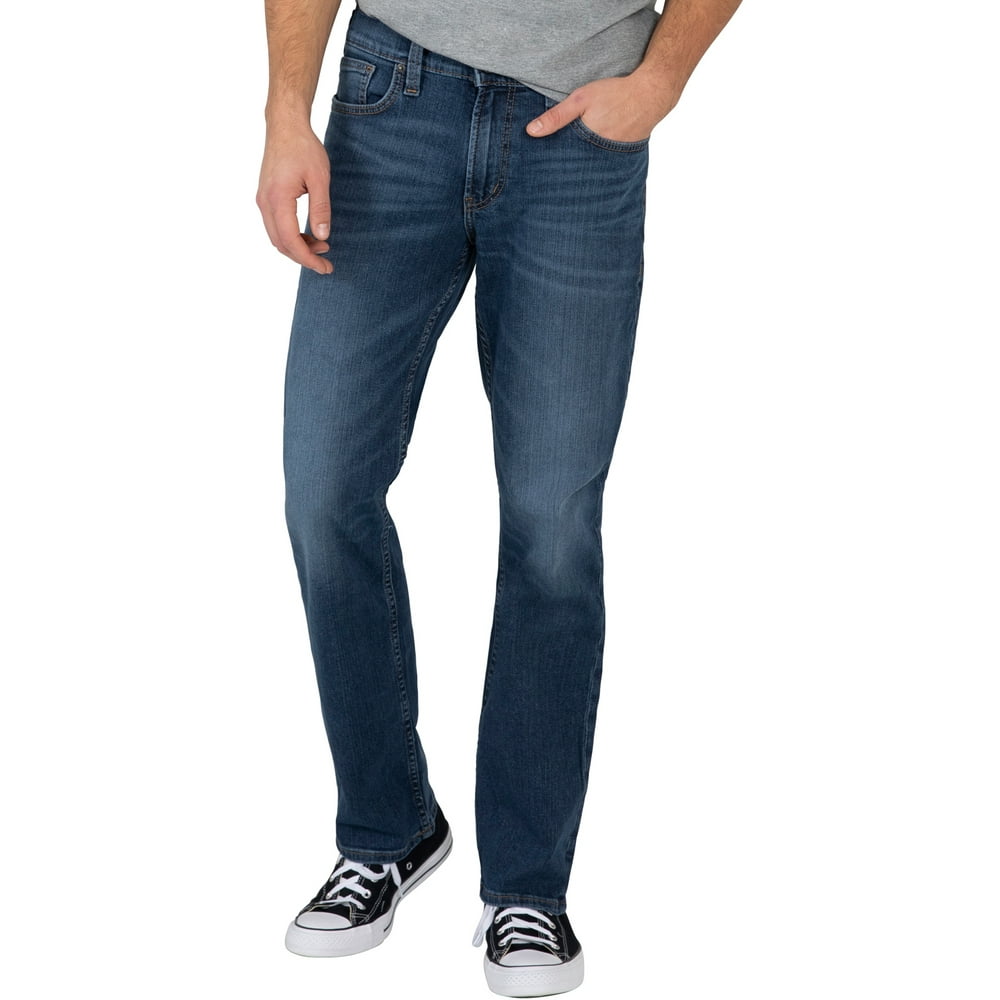 Silver Jeans - Authentic by Silver Jeans Co. Men's Relaxed Fit Straight ...