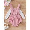 thumbnail image 2 of Bagilaanoe Newborn Baby Girl Boy Easter Rompers Embroidery Sleeveless Bodysuits 3M 6M 9M 12M 18M Infant Casual One Piece Short Jumpsuit, 2 of 9