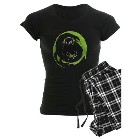

CafePress - Gamer Cat Pajamas - Women s Dark Pajamas