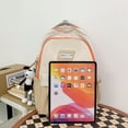 thumbnail image 4 of Schoolbag Women's New Junior High School Students' High Capacity Lightweight Backpack Ins Day Simple Trend Backpack Men, 4 of 7