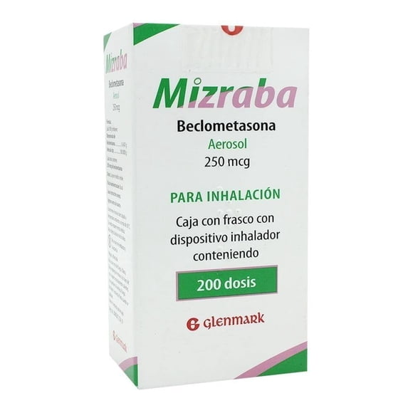 Mizraba 250 mcg para inhalación 200 dosis