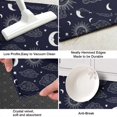 thumbnail image 3 of Dark Blue Sun Moon Cloud Pattern Kitchen Rug Mat,Kitchen Runner Rugs Non Skid Washable,Decorative Kitchen Floor Mats for Kitchen,Sink,Laundry,17"X47", 3 of 5