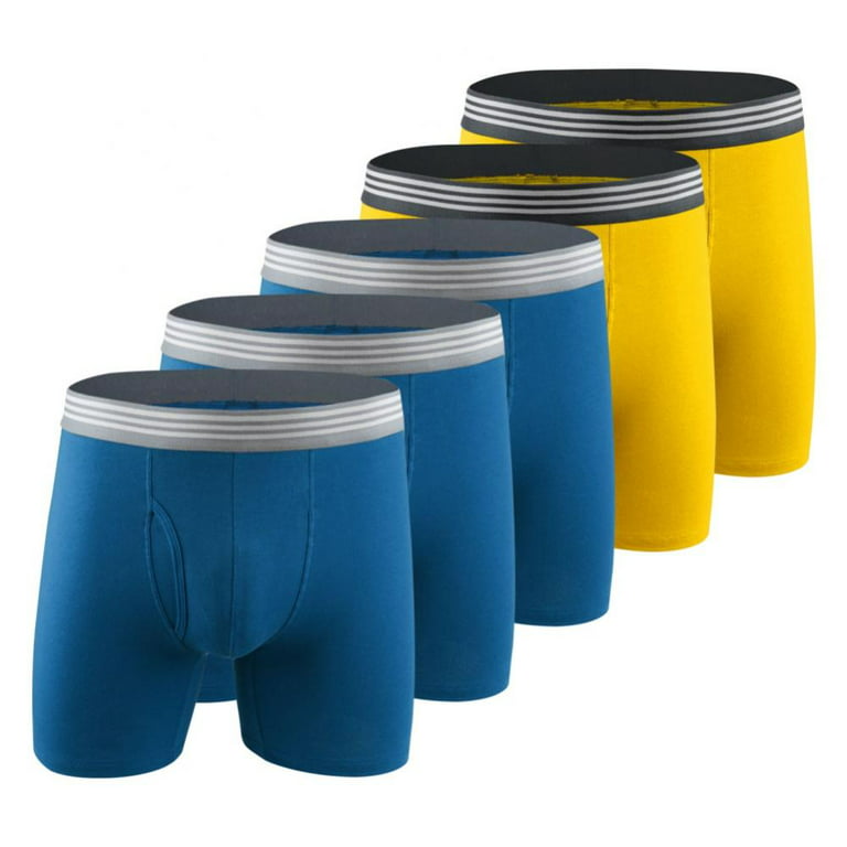 Men's Breathable Cotton Briefs Underwear Super Soft Covered