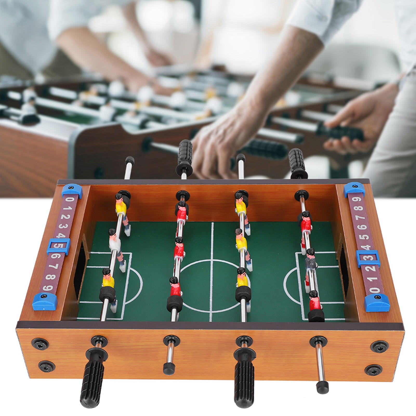 Suodoka Durable Foosball Table – Thick‑Wall, Anti‑Collision Cotton, Slider Scoreboard, Lock‑Nut Stability – Ideal Indoor Game for Kids & Parties