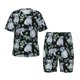 thumbnail image 1 of Balery Cartoon Koala Bear Conjunto de Pijama Infantil de Manga Corta con Estampado – Ropa de Dormir de Algodón Suave-X-Large, 1 of 6