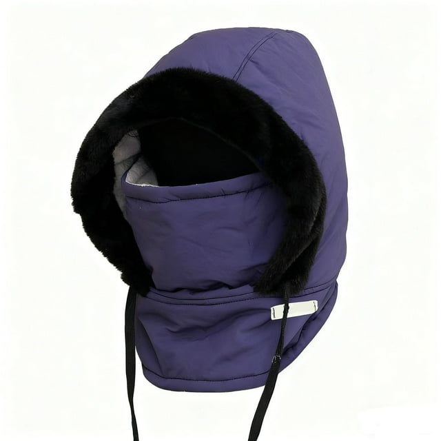 Gorro Térmico Unisex de Invierno con Mascarilla y Cubrecuello | Resistente Al Viento, Impermeable y para Clima Frío, Ideal para Esquiar y Hacer Senderismo | Correa Ajustable para Hombre y Mujer