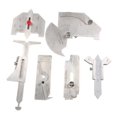 thumbnail image 2 of 6PCS Welding Inspection Gauge Combo Measuring Tool Kits MG-8 MG-11 V-WAC Set, 2 of 10