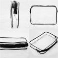 thumbnail image 4 of Bolsas cosméticas Tbestmax, artículos de tocador de viaje impermeables, paquete de 10, 4 of 7