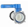 thumbnail image 2 of Butterfly Valve With Aluminum Floating Nut For 1000 Liter Ibc Tank, S75x6 Nut And S60x6 Outlet Scrollsqy, 2 of 2
