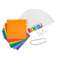 thumbnail image 2 of Fun Express Rainbow Handprint Sign Craft Kit - Makes 12, 2 of 3