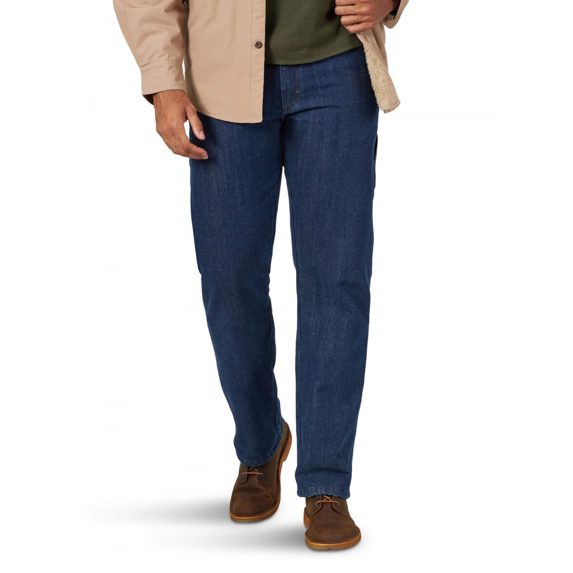 wrangler fleece lined jeans walmart
